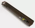 2-Inch x 3-Inch Brown Vinyl Flip Drip Downspout Extension