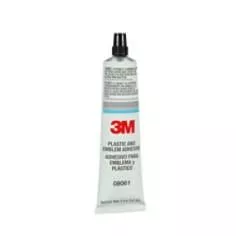 3M 08061 Plastic and Emblem Adhesive, 5 oz Tube, 6 per case