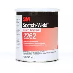 3M 2262 Plastic Adhesive, 1 Quart, 12 per case