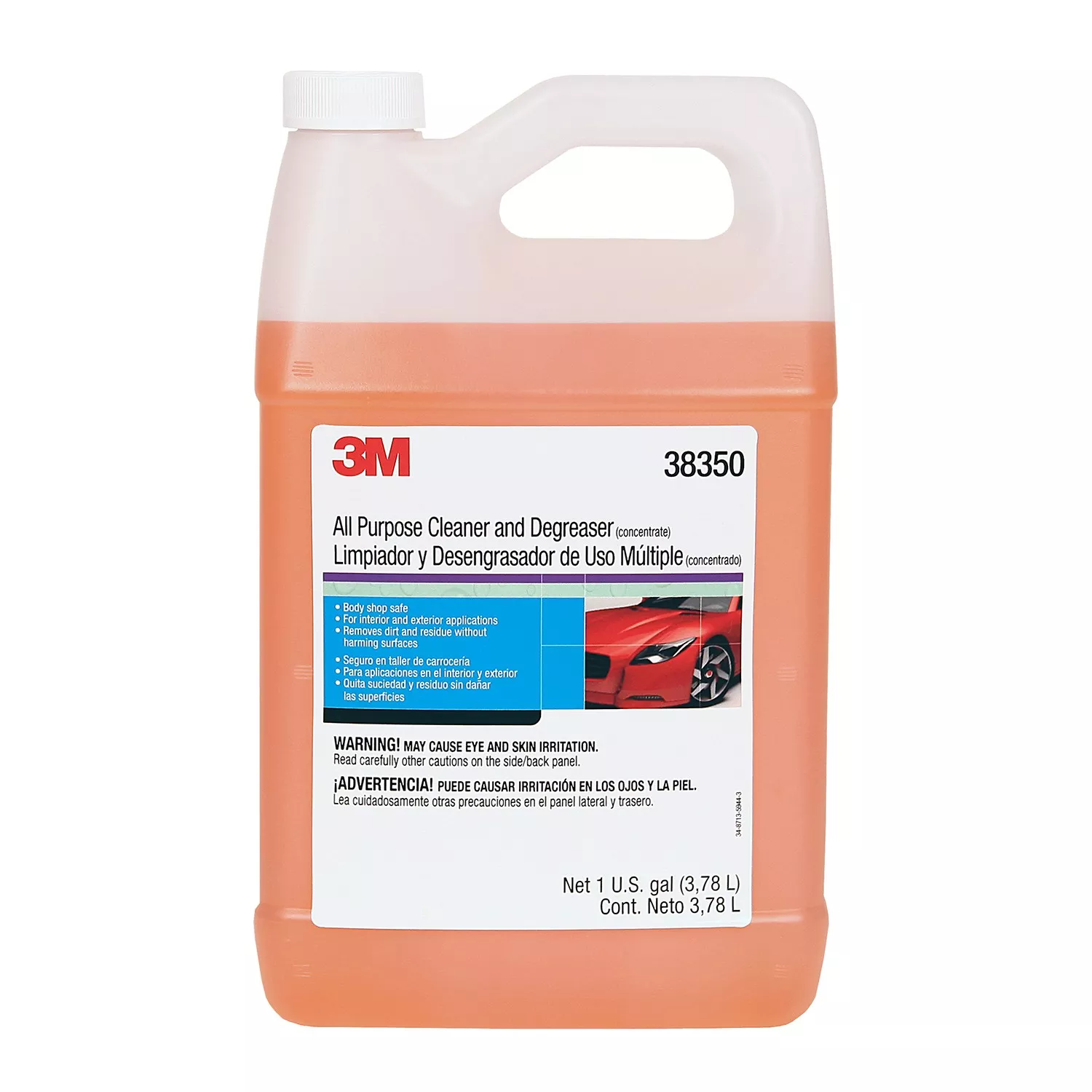 3M™ All Purpose Cleaner and Degreaser, 38350, 1 gal, 4 per case (Case of 4) SKU 7000000641