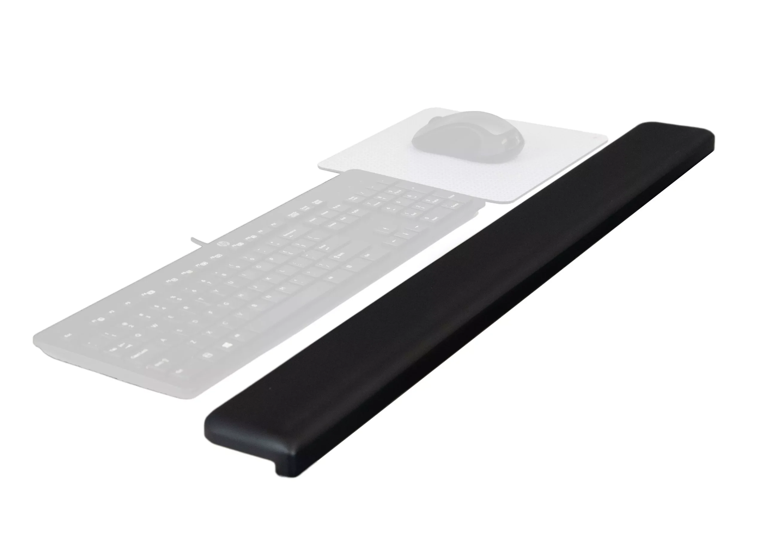 3M™ Gel Wrist Rest for Standing Desks WR200B (Case of 6) SKU 7100230037