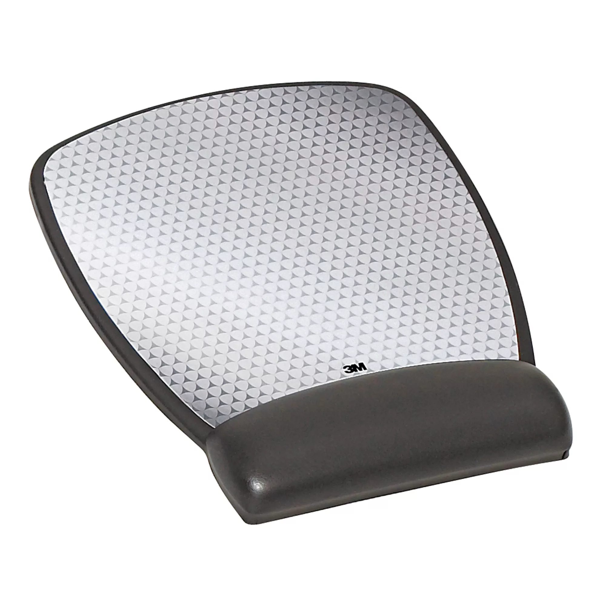 3M™ Precise™ Mouse Pad with Gel Wrist Rest, , Optical Mouse Performance and Battery Saving Design, 9.2" x 8.7", Vertex, MW310LE (Case of 6) SKU 7100151220