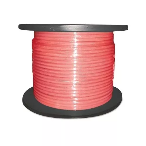 Grade T Single-Line Welding Hose, 1/4 in, 700 ft Reel, Fuel Gases, Red