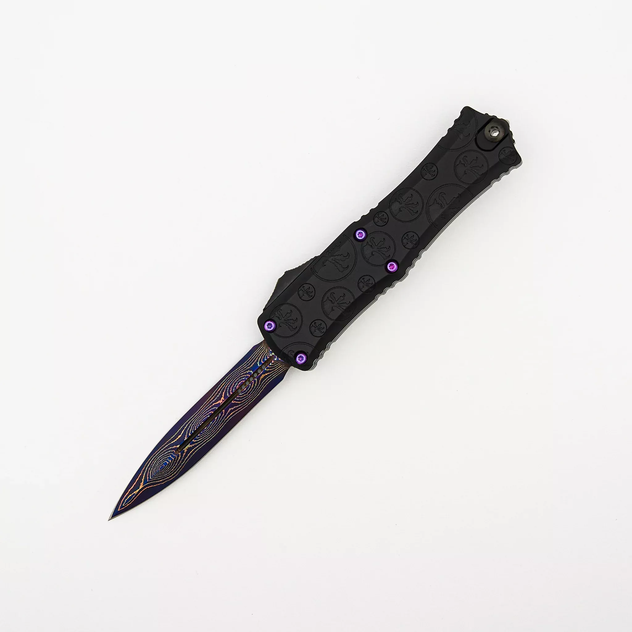 "Marfione Select" Hera II Mini D/E Blued Baker Forge Coppermai W/ Claw Burst Deep Engraving 1702M-16MS5