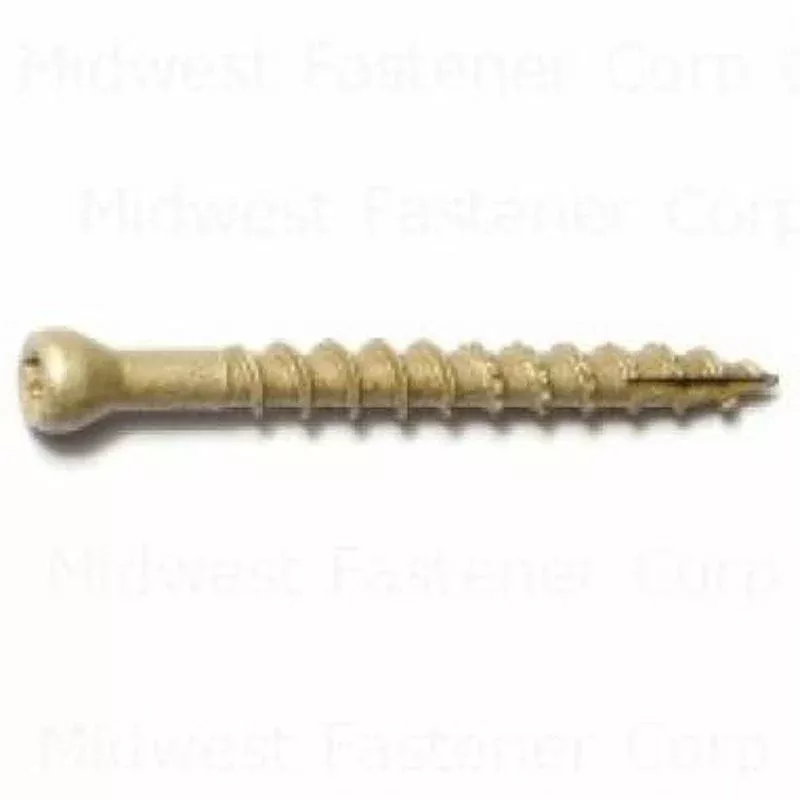 SaberDrive 51667 Screw, #8 in Thread, 1-5/8 in L, Trim Head, 208 PK