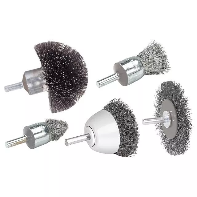 Walter 09C110 1-3/8" ALLSTEEL™ Mounted Crimped Wire Wheel Brush (1 Brush)